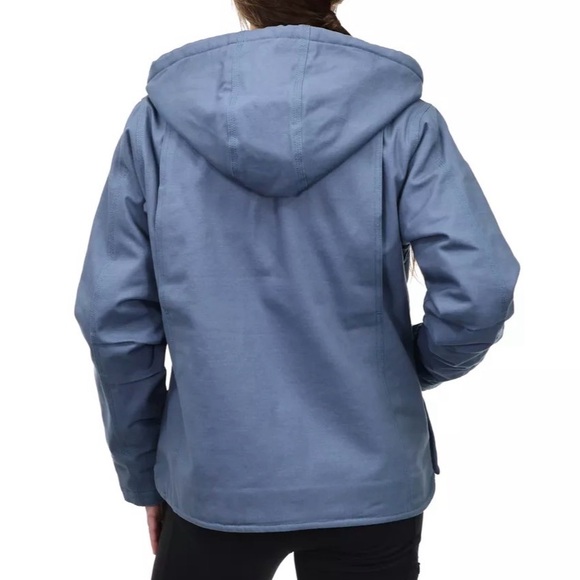 NWT Ridgecut Women's Sherpa-Lined Duck Hooded Jacket - Picture 2 of 11